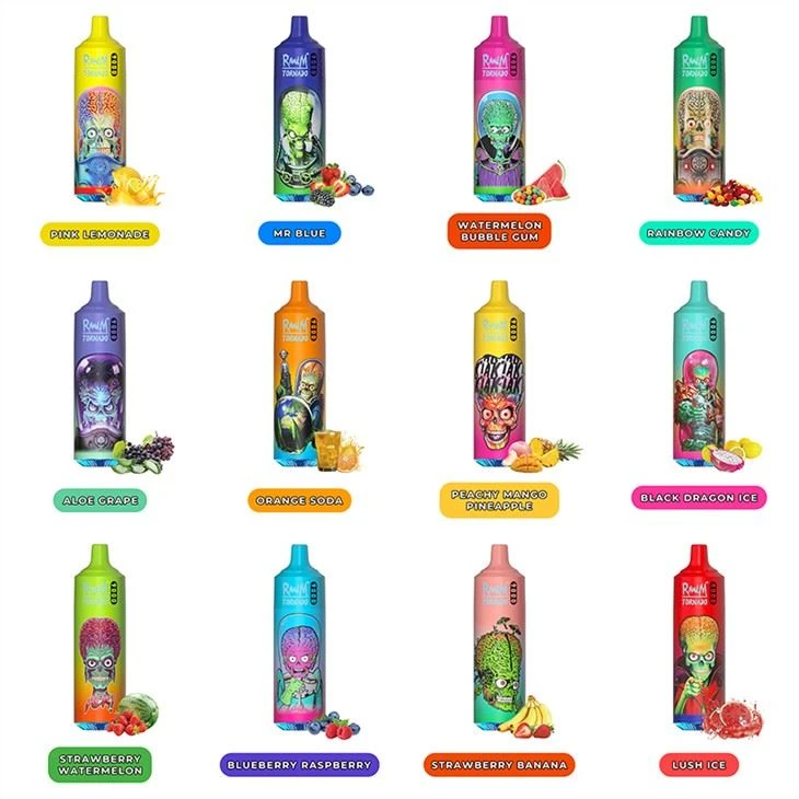 9000 Puffs Randm Tornado vienreizējās lietošanas vape