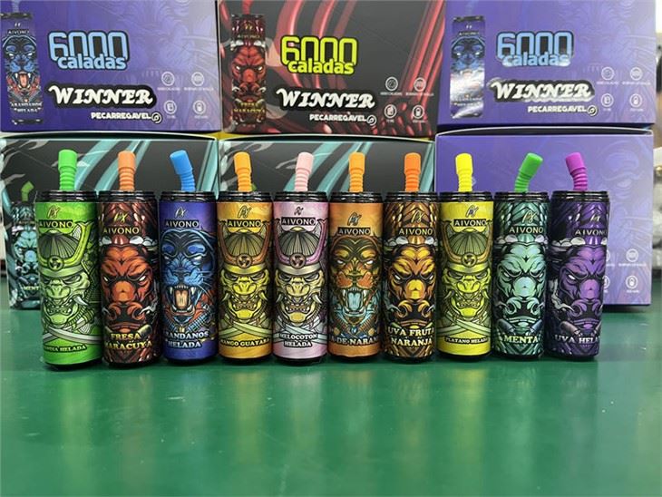 AIM Winner 6000 Puffs vienreizējās lietošanas vape