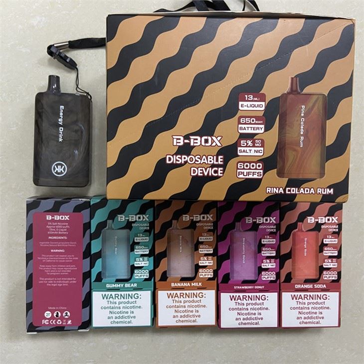 Energy KK B-Box 6000 Puffs vienreizējās lietošanas vape