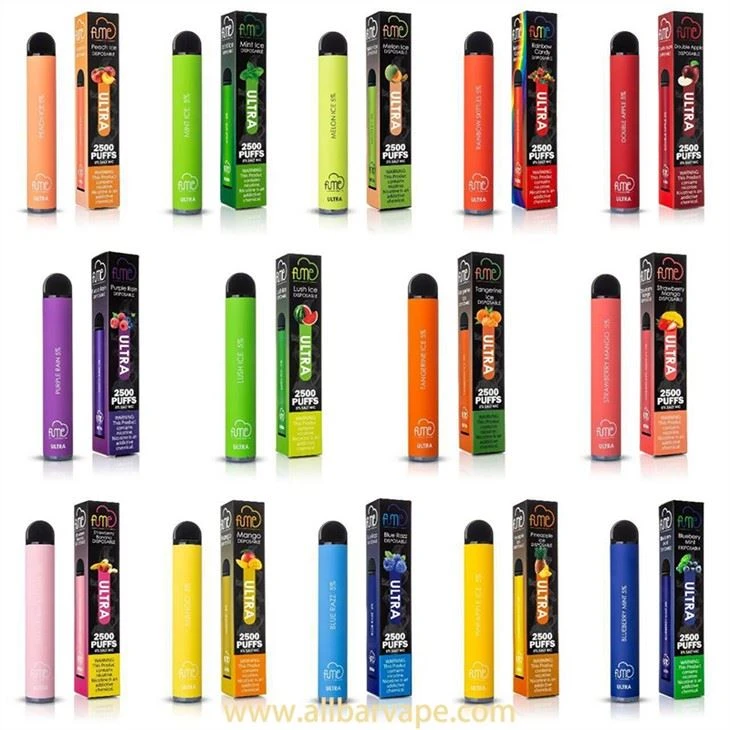 Fume Ultra 2500 Puffs Argentīna Čīle Itālija