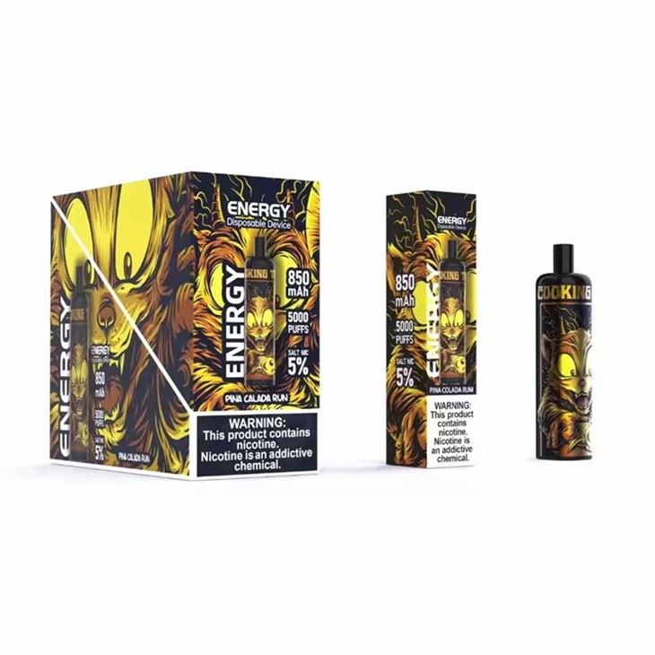 KK Energy vienreizējās lietošanas vape