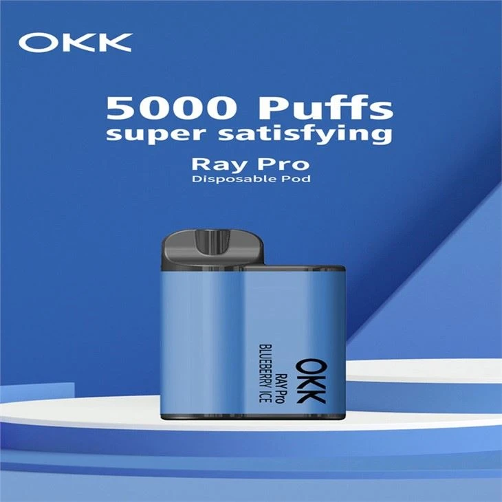 OKK RAY PRO 5000 Puffs elektronisko cigarešu vienreizējās lietošanas vape