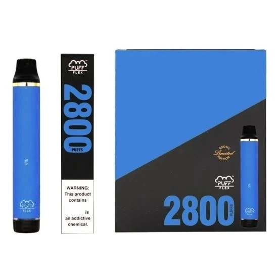 Puff Flex 2800 Puffs vienreizējās lietošanas elektroniskā cigarete
