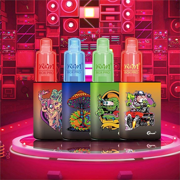 R&M Box Pro vienreizējās lietošanas komplekts 550 mAh