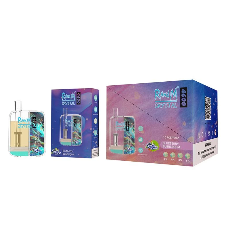 Randm kristāla vienreizējās lietošanas vape