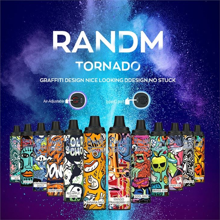 Randm Tornado 6000 Puff Vape pildspalva