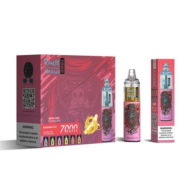 Pērciet Randm Tornado 7000 vienreizējās lietošanas E Cig