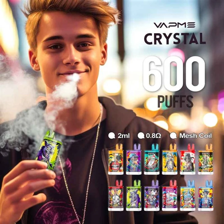 VAPME KRISTĀLS 600 PUFFS