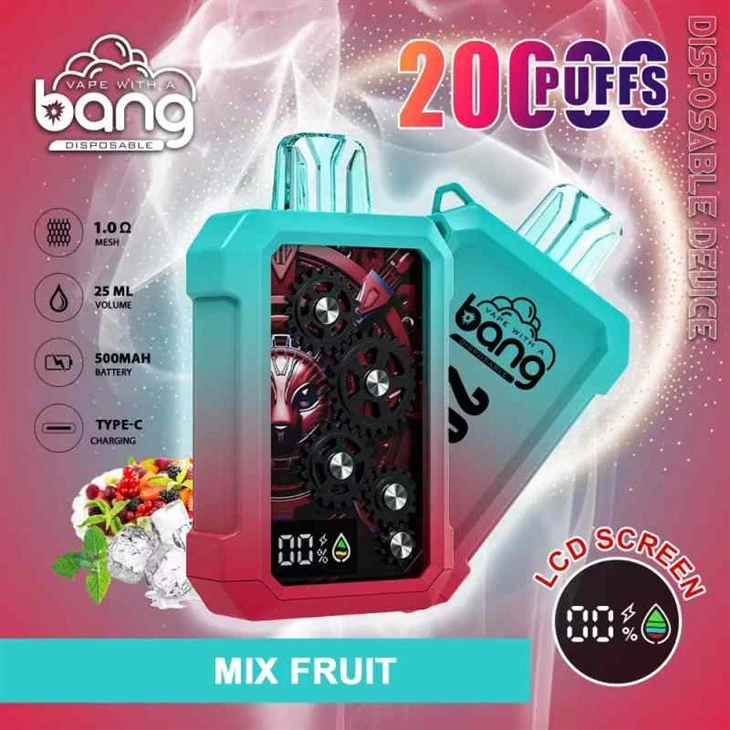 Bang 20000 vienreizējās lietošanas vape