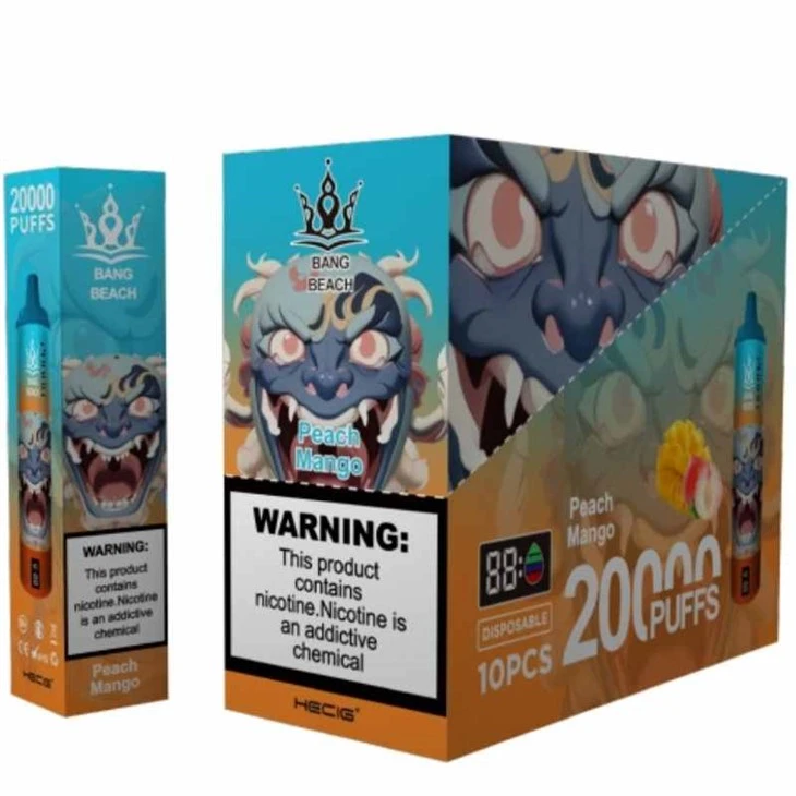 BANG BEACH 20K Puffs vienreizējās lietošanas vape