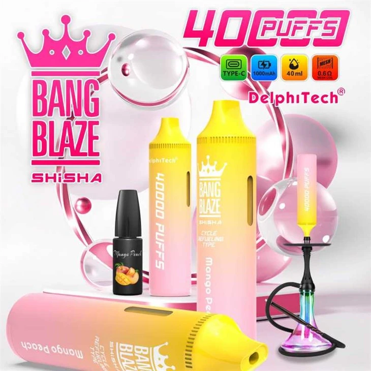 Bang Blaze Shishia 40000 dveseļi