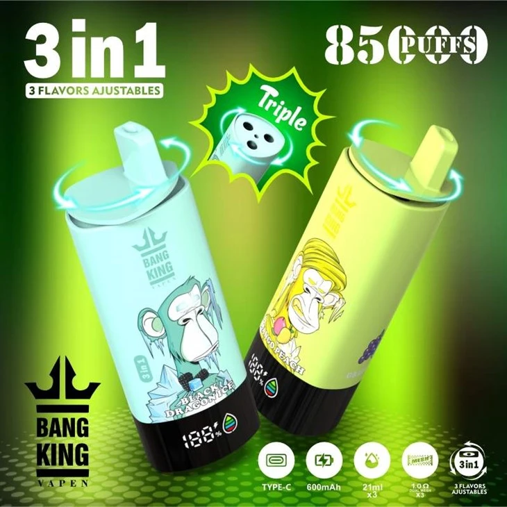 BANG KING VAPEN 3 in 1 85 K