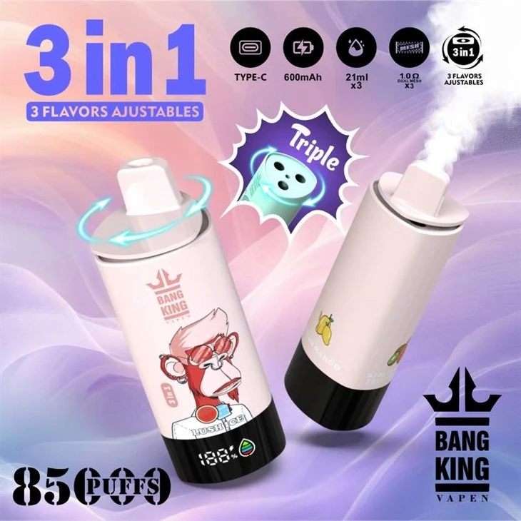 Bang King Vapen 85000 trīskāršā garša