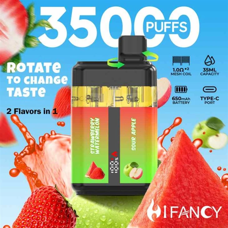 Hifancy dvīņi 35000 dvesmas vape