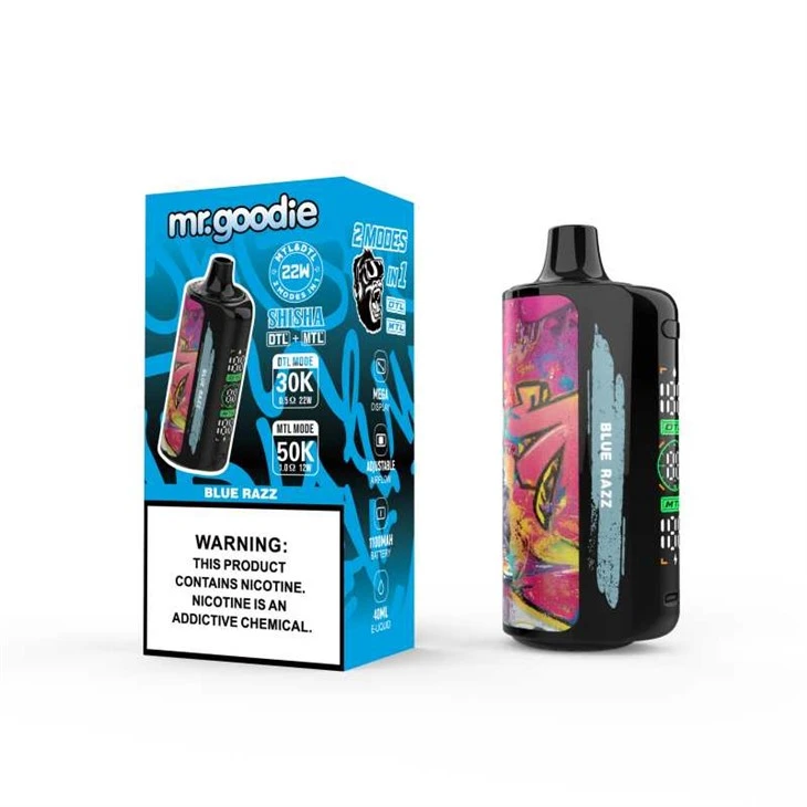 Mr . Goodie Shisha DTL & MTL 50000 dveseļi