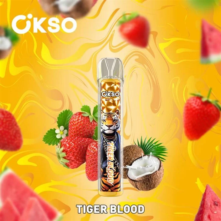 OKSO CRYSTAL BAR 800 PUD VAPE