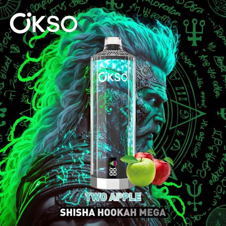 Okso shisha hookah mega 50k dveseļi