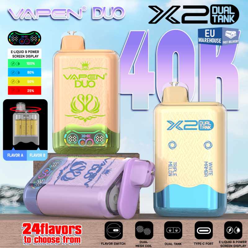 VAPEN DUO 40000 75 VAPEN DUO 40000 75