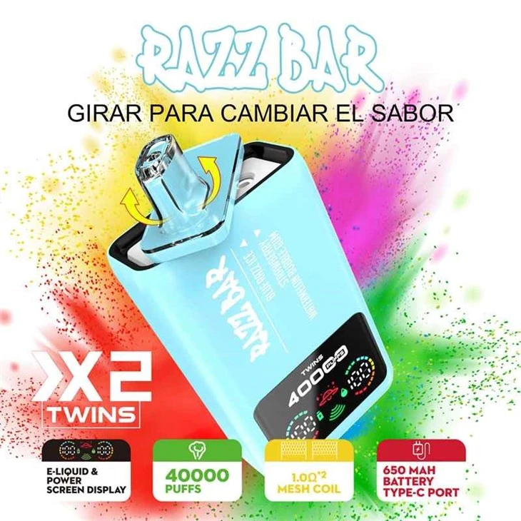 Razz Bar 40000 Divkāršās garšas