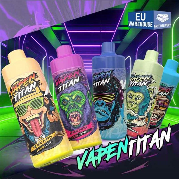 Razz bārs VAPEN TITAN 10000