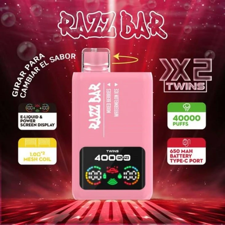 RAZZBAR 40K dubultā garša