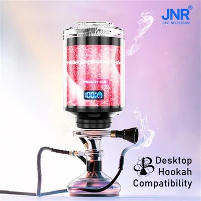 Jnr mega shisha ūdenspīpe 100k dvesma