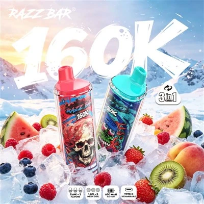 Razz bārs 3 in1 160000 pūšļi
