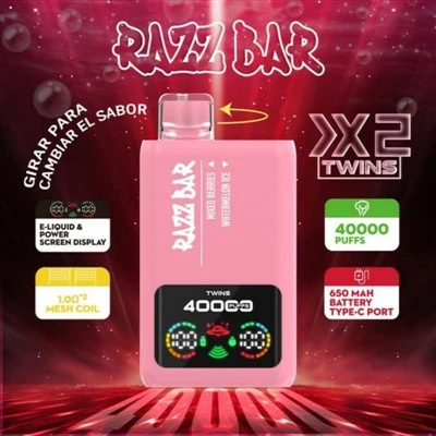 RAZZBAR 40K dubultā garša