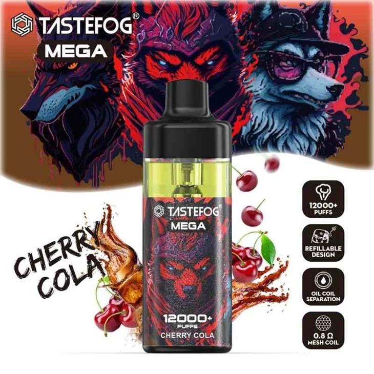 TASTEFOG MEGA 12000 Razz Bārs