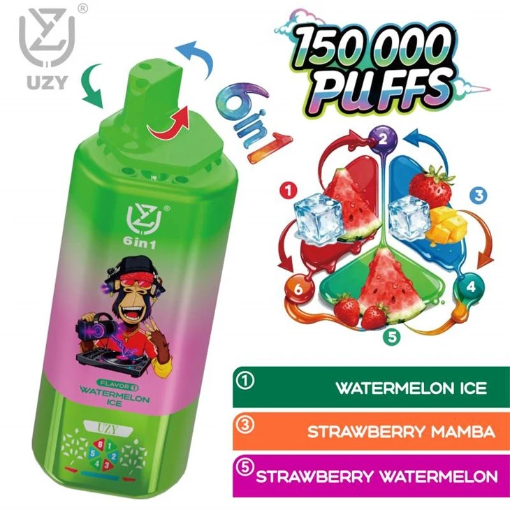 UZY 6 in 1 150000 Puff