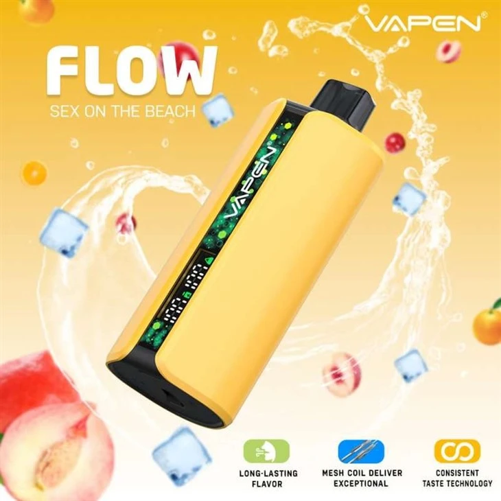 vapen flow 40k puff vape sex on the beach_VAPEN FLOW 40000