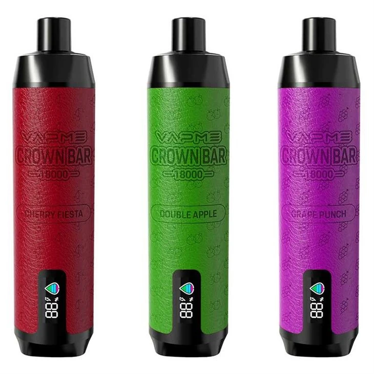 VAPME CROWN BAR 18000 PRO MAX Vienreizējās lietošanas VAPE