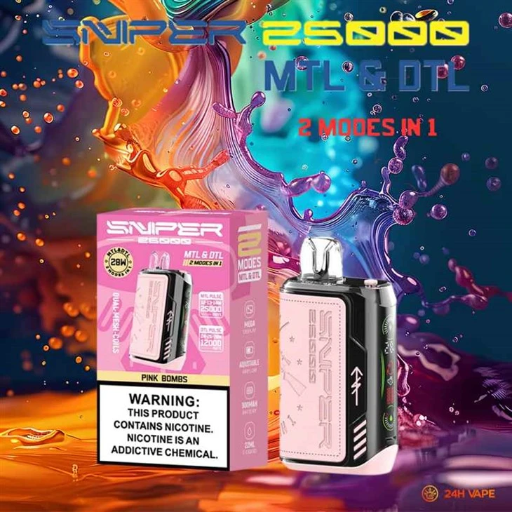 VAPMODS SNIPER 25000