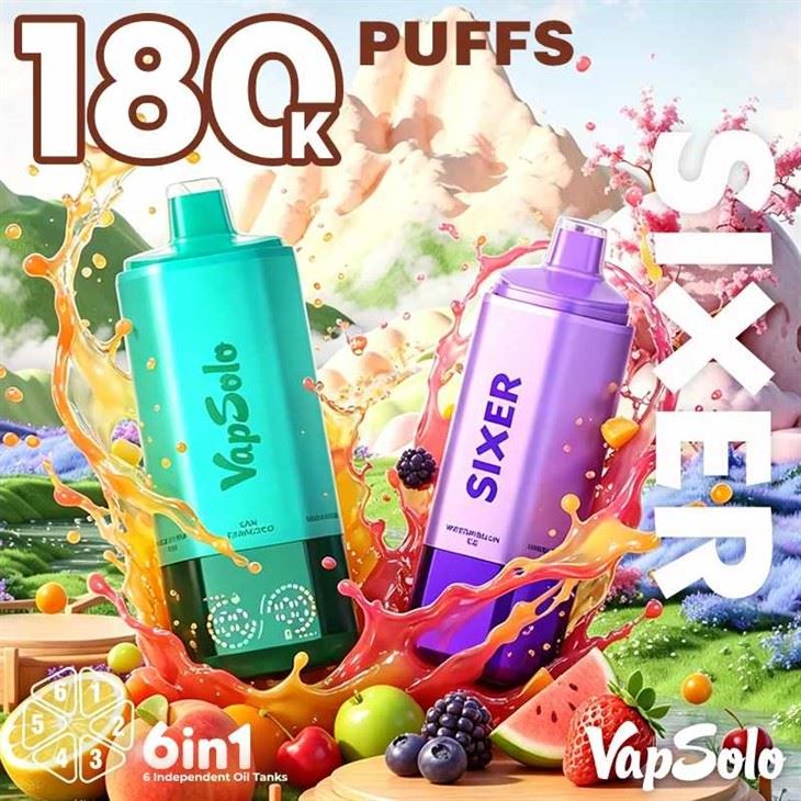 Vapsolo Sixer 180K 6 vienā