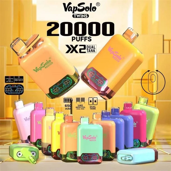 VapSolo Dvīņi 20K Puffs Vape